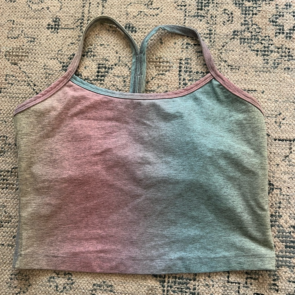 Beyond Yoga Spacedye Slim Racerback Cropped Tank